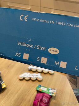 Detské korčule na ľad a kolieskové korčule Worker 2 v 1. - 2