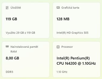 ▼DELL Latitude 3180 - 11" / N4200 / 8GB / SSD / ZÁR▼ - 2
