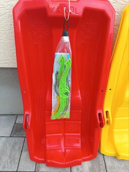 Detské boby s brzdami nové - 2