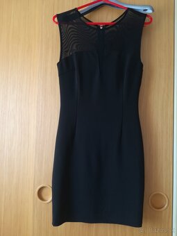 Čierne krátke šaty - 2