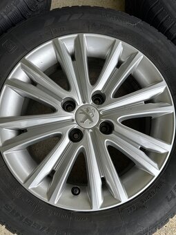 Peugeot  originálne 4x108 R15 - 6J ET25 - 2