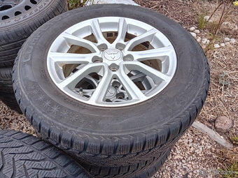 alu disky Mitsubishi Outlender a iné, aj pneu 215/65 r16 - 2