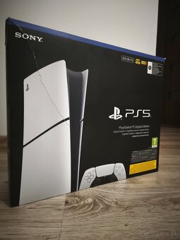 PlayStation 5 Digital (typ modelu - slim) - stav novej - 2