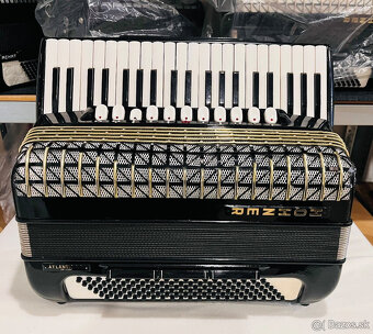 Predám akordeón Hohner Atlantic De Luxe. 120 Basový  - Made - 2