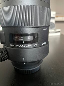 Sigma 60-600 DG OS HSM Sport, bajonet Canon EF - 2