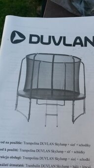 Predám trmpolínu Duvlan SkyJump 305 cm - 2