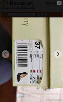 Čierne elegantné lodičky NOVÉ - 2