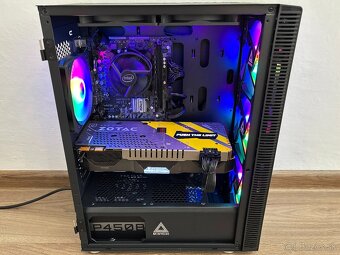 PREDÁM HERNÝ PC - I3 10100F, GTX 1070 8GB, 16GB DDR4,SSD,HDD - 2