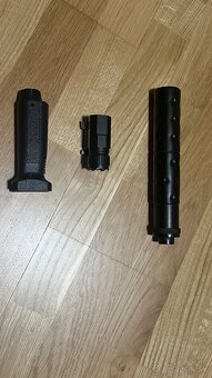 Ready to play full airsoft set – M4 + GBB pištoľ + výstroj - 2
