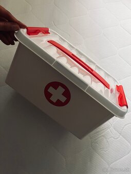 Lekárnička Helit Q-line - úložný box so značením - 2