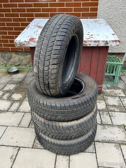 Zimné pneumatiky Barum 165/70 R13 + elektróny Borbet - 2