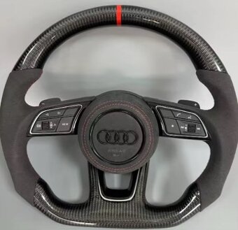 Karbonovy volant audi komplet s airbagom a montažou - 2