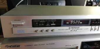 Pioneer F-77 tuner,ma vyborny prijem signalu - 2