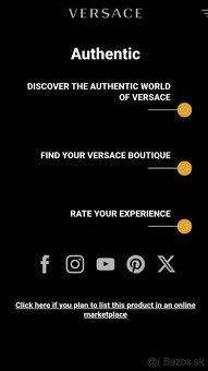 Versače tričko original veľkost M - 2