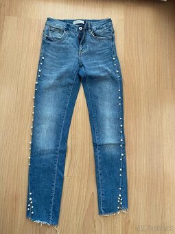 Dámske rifle Zara + 2x top  Bershka a Zara grátis - 2