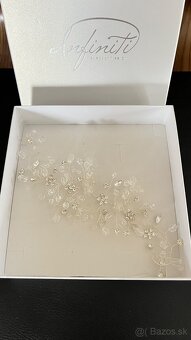 Svadobne doplnky - ozdoba do vlasov - 2