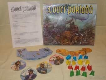Retro kultová hra LOVCI POKLADŮ 1987 - 2