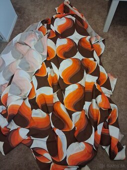 Retro závesy / látka - 2