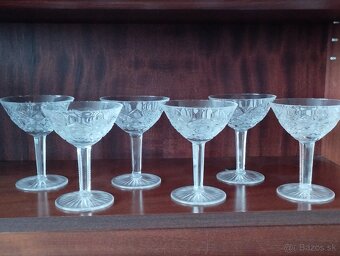 Predám krištáľové poháre sady - 2