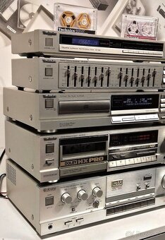 Zostava TECHNICS tuner, equalizer, CD, deck, zosilnovac= A05 - 2