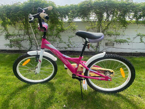 Bicykel ružovobiely dievčensky - 2