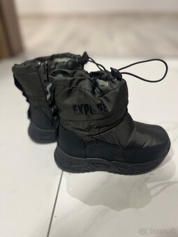 Chlapčenské zimné snehule, nové, veľkosť 25 - 2