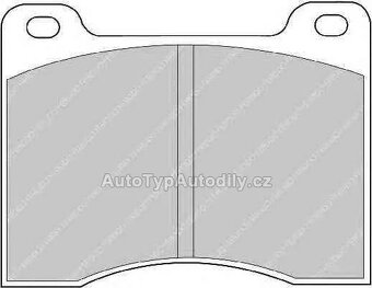 Platničky predné Š1203 + Tatra 613 - 2