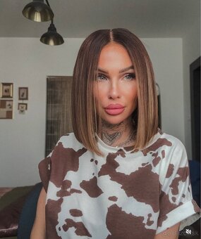 Parochňa z pravých ľudských vlasov - 2