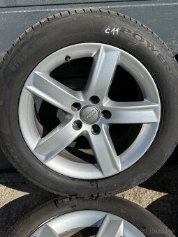 Predam originalne elektrony 5x112 r17  pneu 215/55 Pirelli - 2