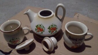 Keramická cajnikova sada - 2