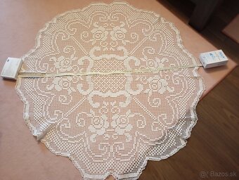 Háčkované dečky, obrusy - 2