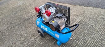 Dvojvalcový kompresor s 50l. nádržou na 380V. - 2