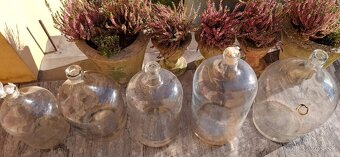 Sklenené fļaše n víno - 2