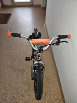 Detský bicykel 16“- Strieborný - 2