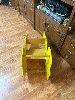 Retro drevené hojdacie kačičky - 2