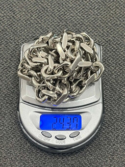 Strieborná reťaz ( 243,70 gramov ) - 2