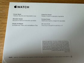 Apple Watch 49mm Blue Ocean Band (nový, neotvorený) - 2