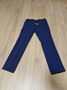 Pánske elegantné nohavice - bledo modré - 2
