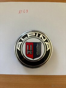 Stredové krytky(pukličky) Alpina - priemer 60 a 68 mm - 2