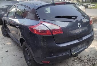 Renault Megane Grandtour 1.6 2010 predám ZADNÁ ČASŤ AUTA, PI - 2