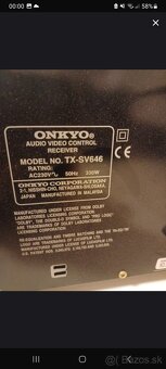 Receiver Onkyo TX – DV 646 - 2