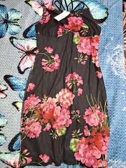Kvetinové sieťové šaty 👗 - 2