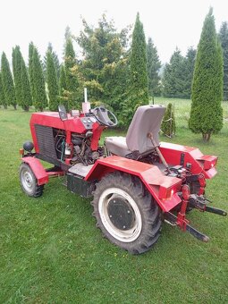 Malotraktor domácej výroby. - 2