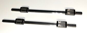 Lineárne vedenie THK SR15 s 2 sadlami - 2