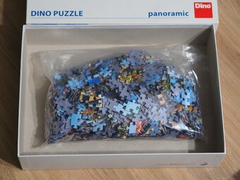 Dino puzzle Pražský hrad 1000 - 2