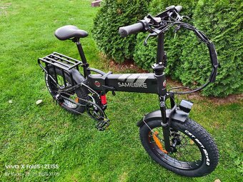 Skladací fat ebike Samebike 20x4.0",750W,15Ah,45km/h,100km - 2