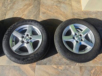 Predám diky 5x108 R15 na FORD + letné pneu - 2