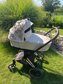 Cybex priam 4.0 vanička simply flowers beige - 2