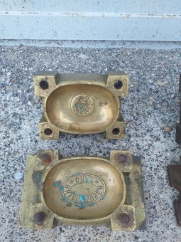 Stare mosadzne formy na mydlo - 2