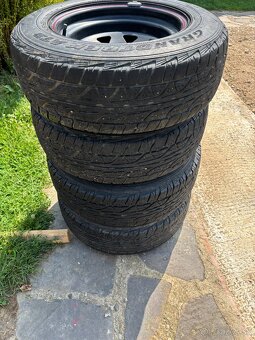 Predám kolesá s plechovými diskami Suzuky Jimny - 2